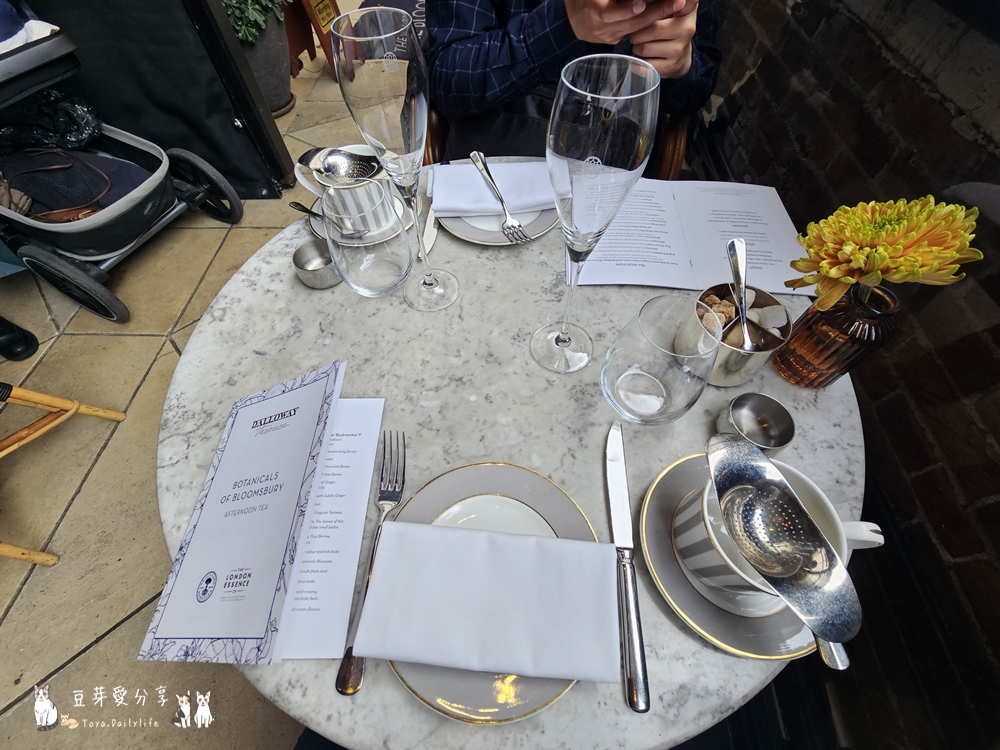 Dalloway Terrace 英式下午茶|室內花園般的用餐環境 ‧ 大英博物館附近 🌱豆芽出國趣英國 8 Dalloway Terrace 1