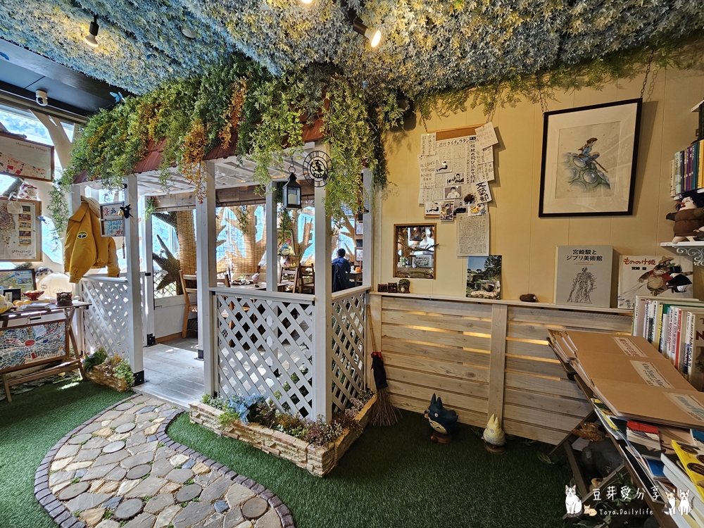 吉卜力咖啡廳 大須の森カフェ コダマ|滿滿吉卜力收藏 ‧ 位於名古屋的主題咖啡廳 🌱豆芽出國趣日本 88 KODAMA 127