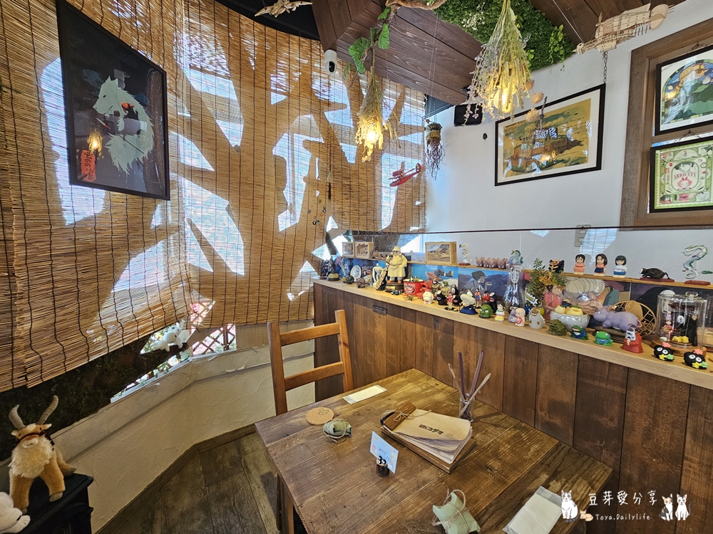 吉卜力咖啡廳 大須の森カフェ コダマ|滿滿吉卜力收藏 ‧ 位於名古屋的主題咖啡廳 🌱豆芽出國趣日本 54 KODAMA 51