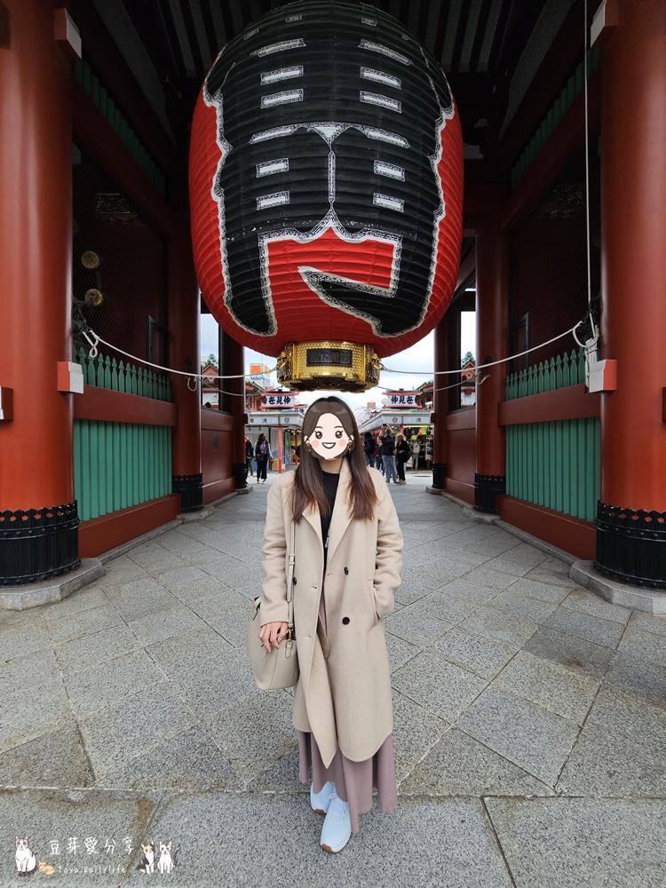 淺草寺週邊|雷門燈籠、化粧堂Yoroshi、舟和地瓜羊羹、和泉屋貓咪仙貝、花月堂菠蘿麵包 🌱豆芽出國趣日本 6 Sensoji Temple 4