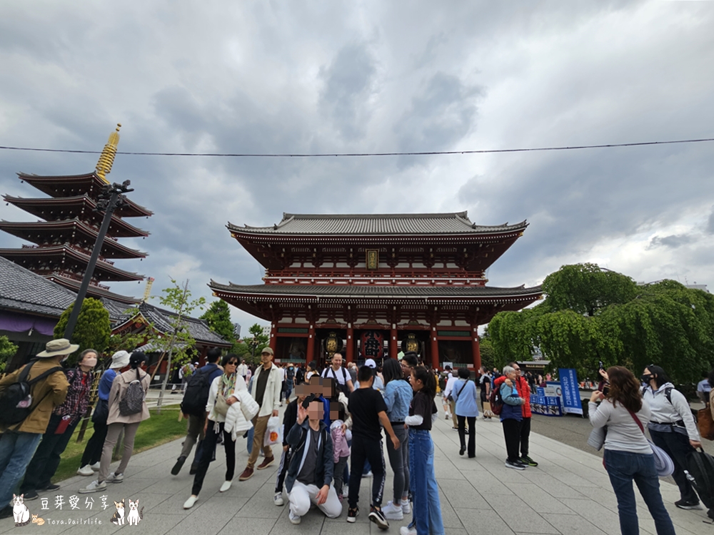 淺草寺週邊|雷門燈籠、化粧堂Yoroshi、舟和地瓜羊羹、和泉屋貓咪仙貝、花月堂菠蘿麵包 🌱豆芽出國趣日本 56 Sensoji Temple 57