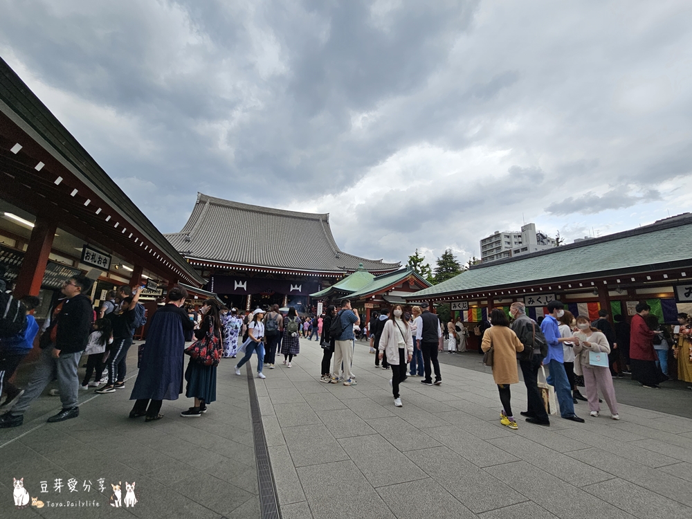 淺草寺週邊|雷門燈籠、化粧堂Yoroshi、舟和地瓜羊羹、和泉屋貓咪仙貝、花月堂菠蘿麵包 🌱豆芽出國趣日本 58 Sensoji Temple 62