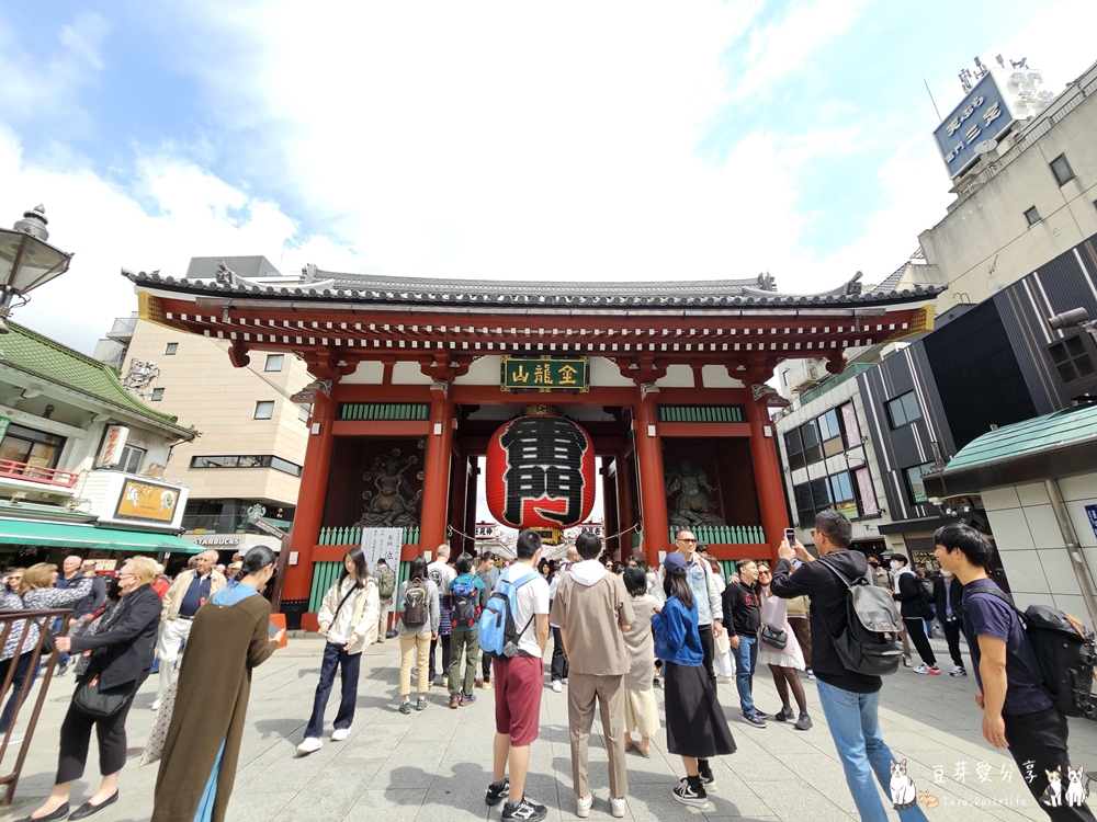 淺草寺週邊|雷門燈籠、化粧堂Yoroshi、舟和地瓜羊羹、和泉屋貓咪仙貝、花月堂菠蘿麵包 🌱豆芽出國趣日本 5 Sensoji Temple 8