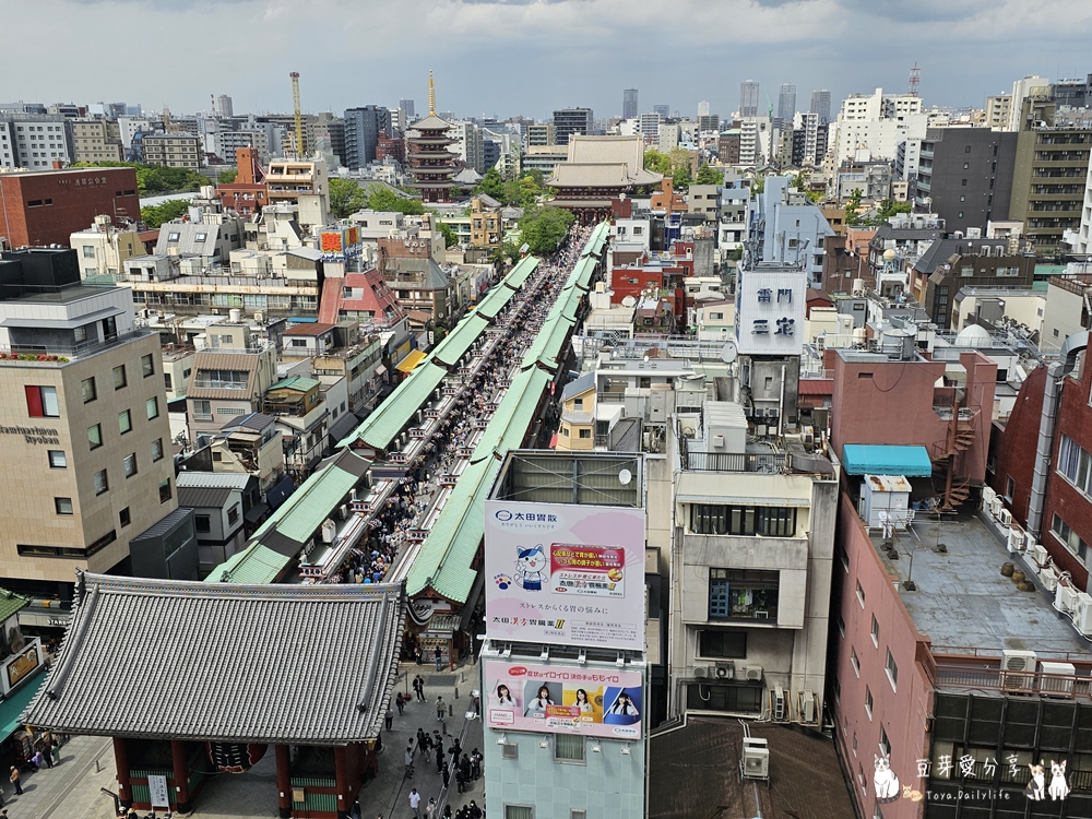 淺草寺週邊|雷門燈籠、化粧堂Yoroshi、舟和地瓜羊羹、和泉屋貓咪仙貝、花月堂菠蘿麵包 🌱豆芽出國趣日本 2 Sensoji Temple 9