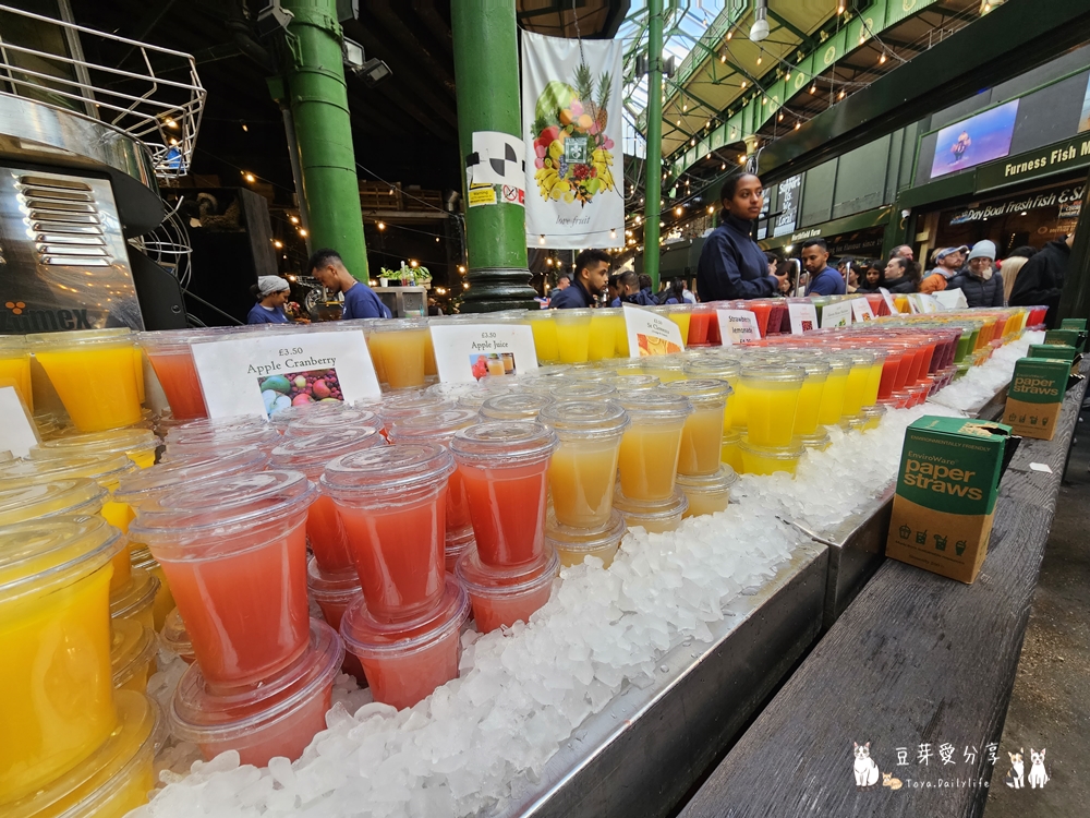 波羅市場 Borough Market|炸魚薯條 生蠔 海鮮燉飯等街頭美食 🌱豆芽出國趣英國 38 Borough Market 13