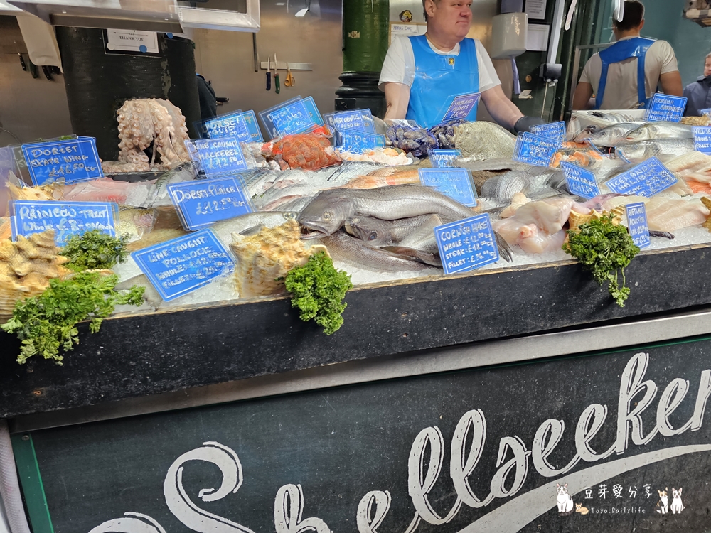 波羅市場 Borough Market|炸魚薯條 生蠔 海鮮燉飯等街頭美食 🌱豆芽出國趣英國 40 Borough Market 16