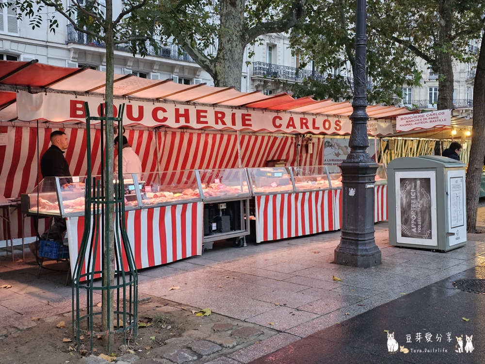 巴士底市集 Marché Bastille|巴黎瑪黑區的露天市集 ‧ 有得吃有得玩有得逛 🌱豆芽出國趣法國 5 Marche Bastille 4