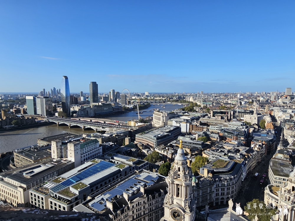 聖保羅大教堂 St. Paul's Cathedral|世界上第二大的圓頂教堂 ‧ 登上圓頂俯瞰倫敦市景 🌱豆芽出國趣英國 87 St Pauls Cathedral 104