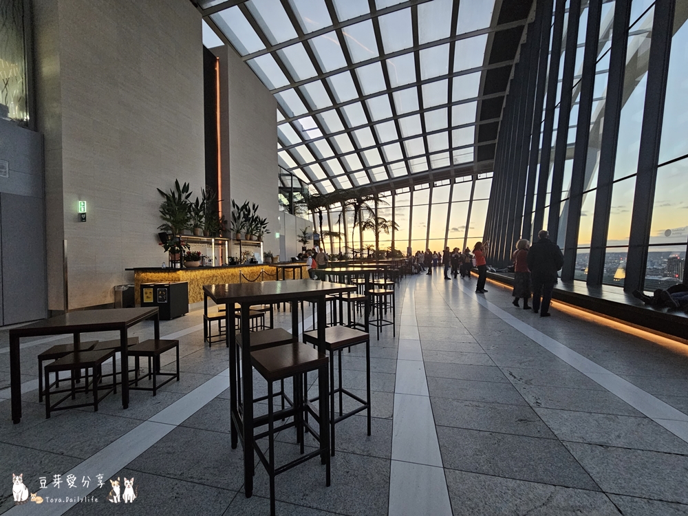 空中花園 Sky Garden|遠眺倫敦天際線的室內景觀花園 ‧ 免費預約參觀 🌱豆芽出國趣英國 18 Sky Garden 18