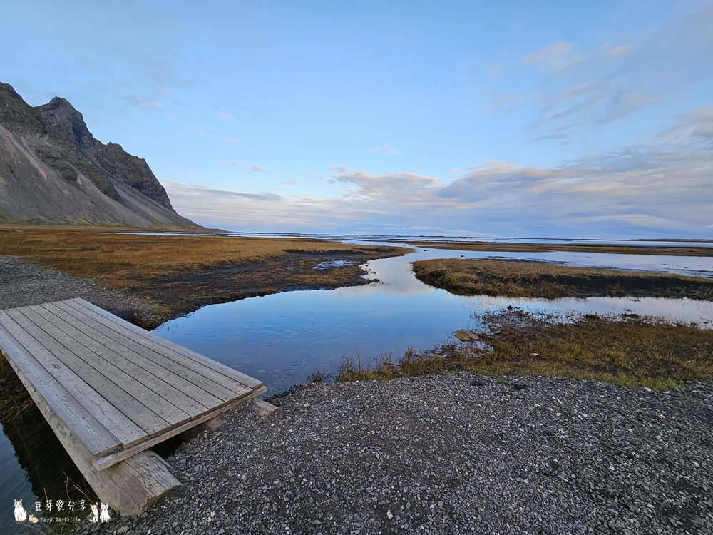 蝙蝠山 Brunnhorn |西角山 Vestrahorn 天空之鏡 ‧ 維京村落 Viking Village 🌱豆芽出國趣冰島 7 Vestrahorn 42