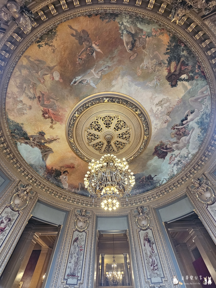 巴黎歌劇院 Palais Garnier|加尼葉歌劇院 ‧ 新巴洛克風格的建築傑作 🌱豆芽出國趣法國 16 Palais Garnier 11