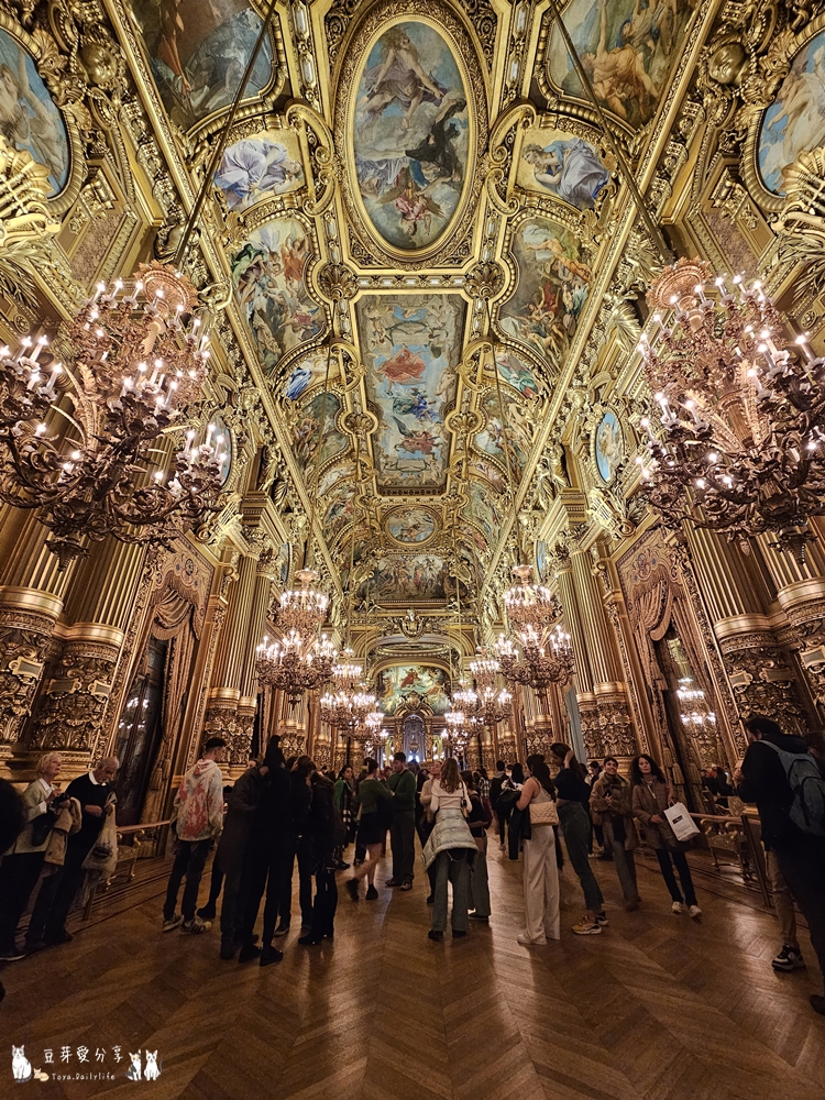 巴黎歌劇院 Palais Garnier|加尼葉歌劇院 ‧ 新巴洛克風格的建築傑作 🌱豆芽出國趣法國 26 Palais Garnier 27