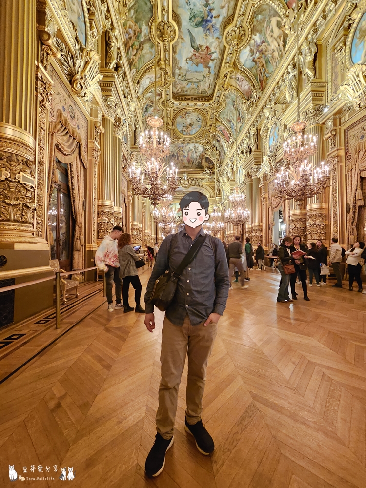 巴黎歌劇院 Palais Garnier|加尼葉歌劇院 ‧ 新巴洛克風格的建築傑作 🌱豆芽出國趣法國 33 Palais Garnier 30