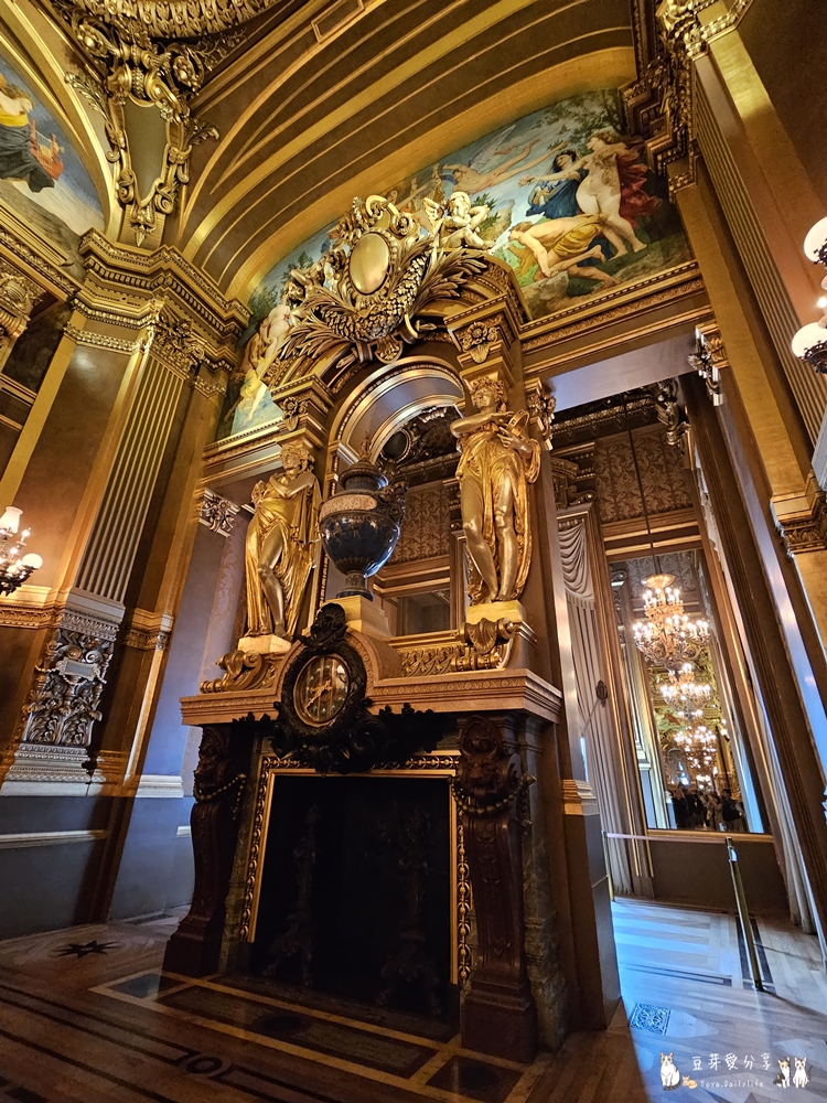 巴黎歌劇院 Palais Garnier|加尼葉歌劇院 ‧ 新巴洛克風格的建築傑作 🌱豆芽出國趣法國 24 Palais Garnier 32