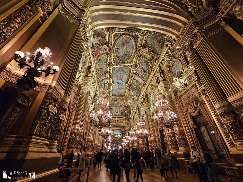 巴黎歌劇院 Palais Garnier|加尼葉歌劇院 ‧ 新巴洛克風格的建築傑作 🌱豆芽出國趣法國 32 Palais Garnier 36