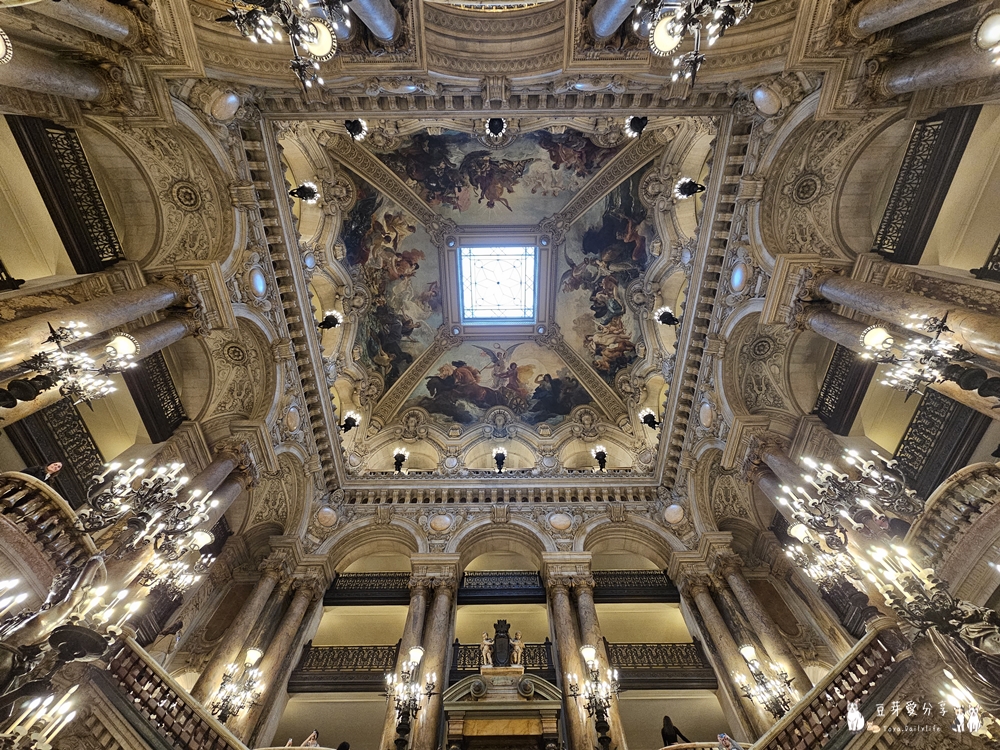 巴黎歌劇院 Palais Garnier|加尼葉歌劇院 ‧ 新巴洛克風格的建築傑作 🌱豆芽出國趣法國 10 Palais Garnier 5